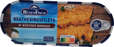 Rügen Fisch Bratheringsfilets 325g