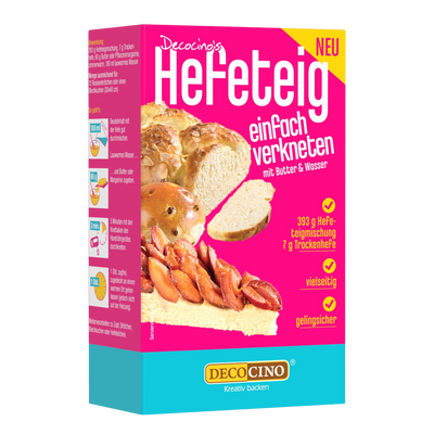 Süßer Hefeteig Backmischung 400g