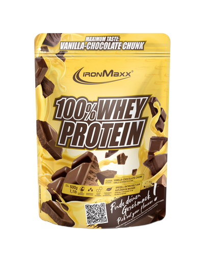 100% Whey Protein - 500g Beutel - Vanilla Chocolate Chunk