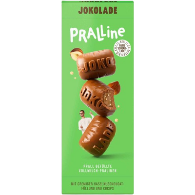 Jokolade Pralline Haselnuss 80g