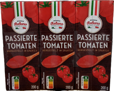 Mondo Italiano Passierte Tomaten 3er Pack