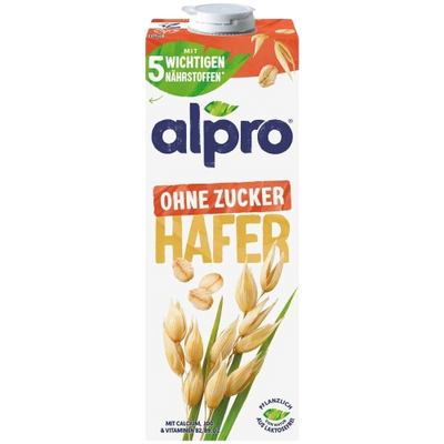 Alpro Haferdrink ohne Zucker 1l
