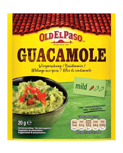 Old El Paso Guacamole Gewürzmischung 20g