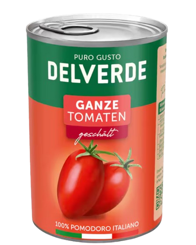 Delverde Geschälte Tomaten 400g