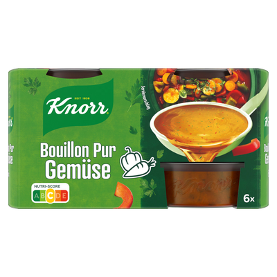Knorr Bouillon Pur Gemüse 168g