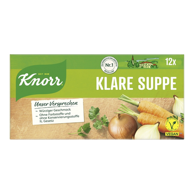 Knorr Klare Suppe Würfel 138g