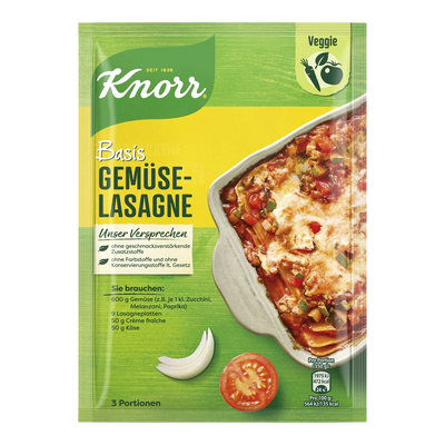 Knorr Basis für Gemüselasagne 52g