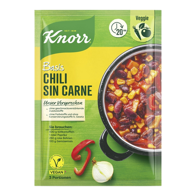 Knorr Basis für Chili sin Carne 50g