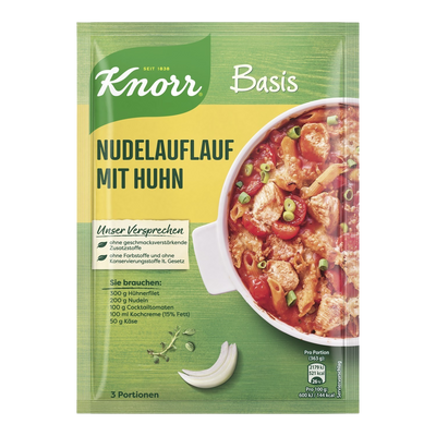 Knorr Basis für Nudelauflauf mit Huhn 41g