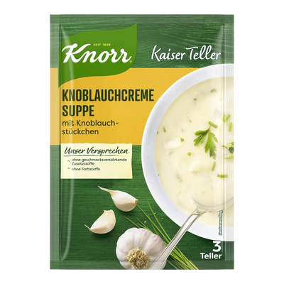 Knorr Kaiser Teller Knoblauchcremesuppe 91g