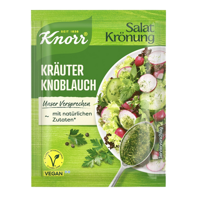 Knorr Salatkrönung Kräuter-Knoblauch 3er-Pack 24g