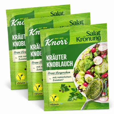 Knorr Salatkrönung Gartenkräuter 3er-Pack 24g