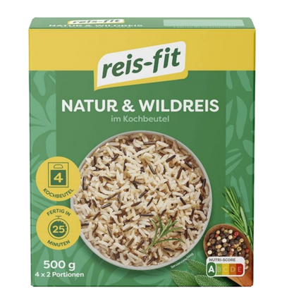 Reis-Fit Natur- & Wildreis 500g