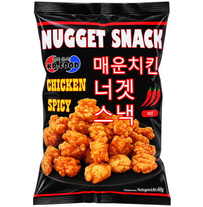 Nugget-Snack, scharf 60g
