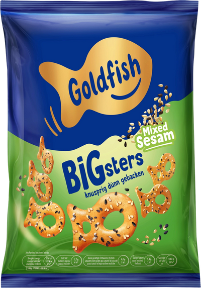 Soletti Goldfish BIGsters Mixed Sesam 100g
