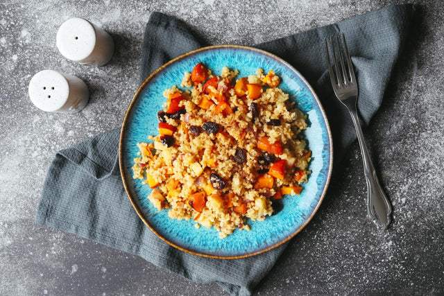 Kürbis-Zimt-Bulgur