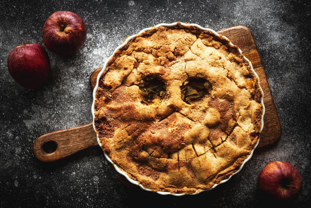 Amerikanischer Halloween-Apple-Pie