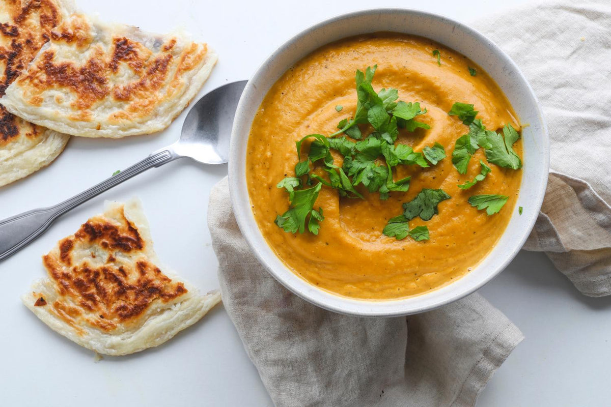 Tandoori-Kürbis-Suppe
