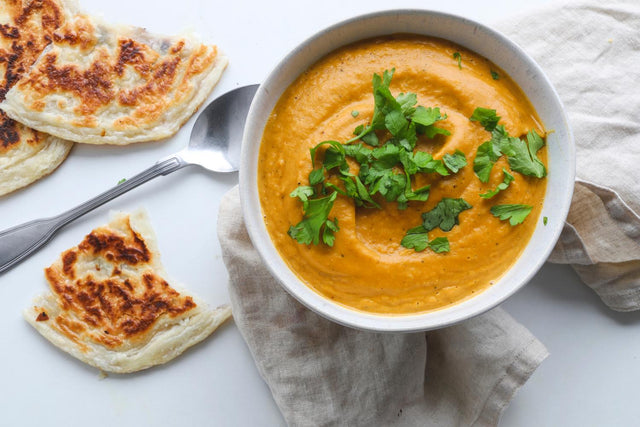 Tandoori-Kürbis-Suppe