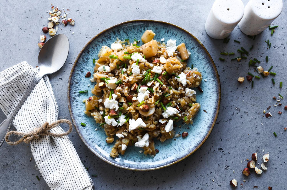 Schwarzwurzel-Risotto
