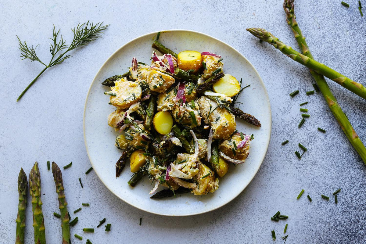 Kartoffel-Spargelsalat