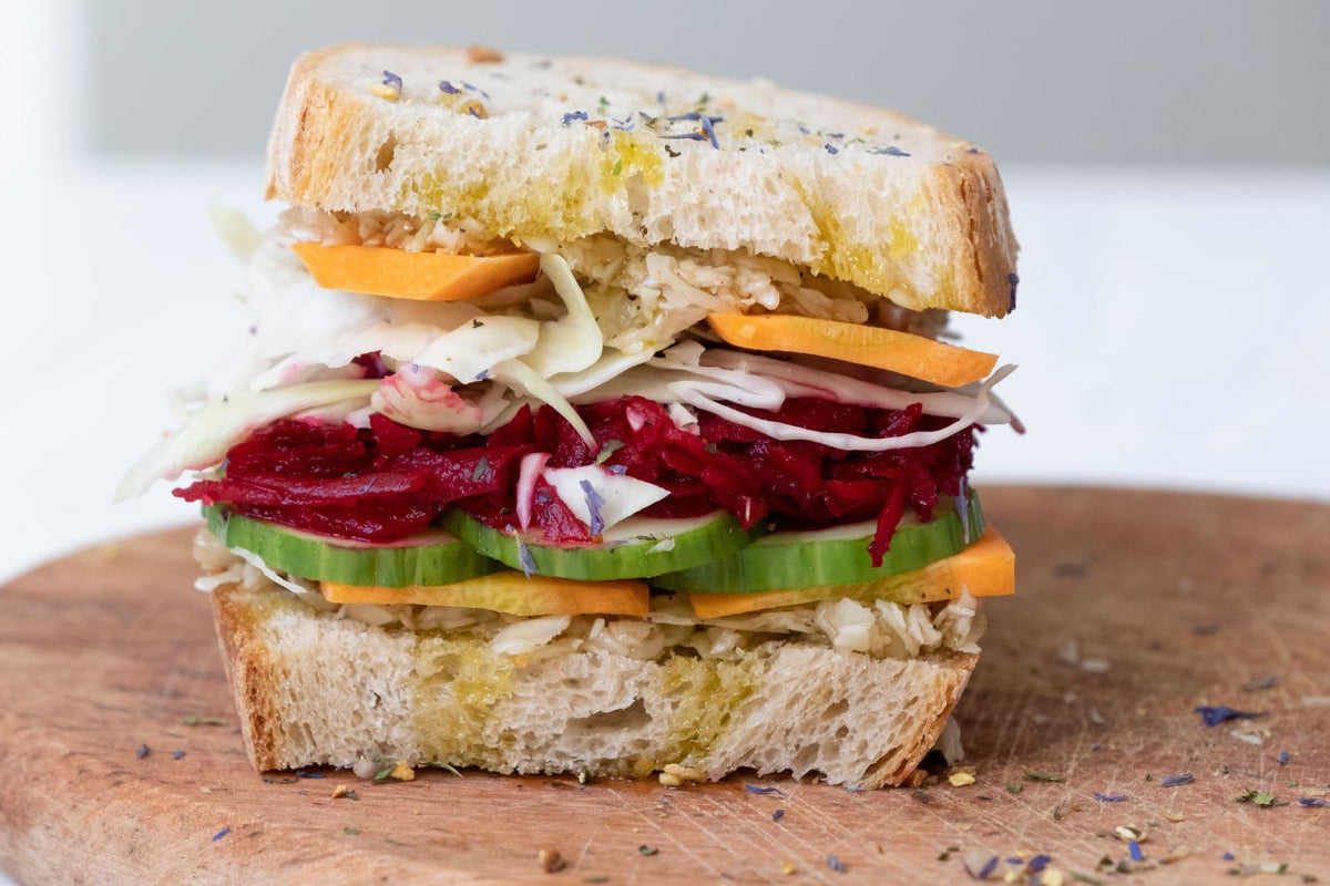Veganes Sommer-Sandwich