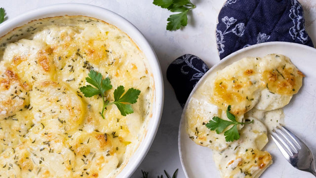 Schnelles Kartoffelgratin