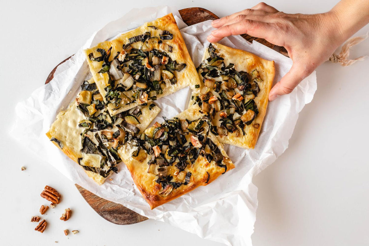 Mangold-Flammkuchen