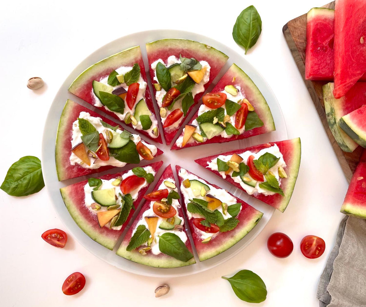 Melonen-Pizza