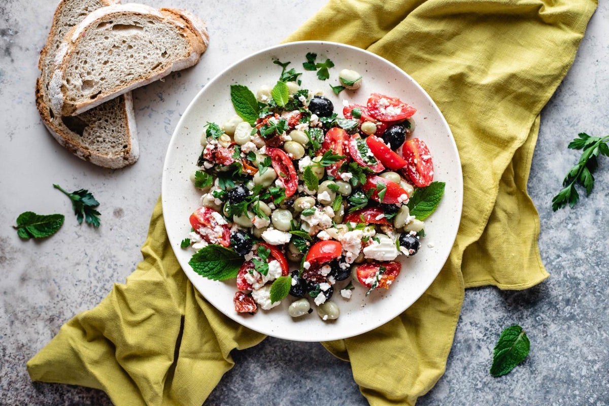 Ackerbohnensalat