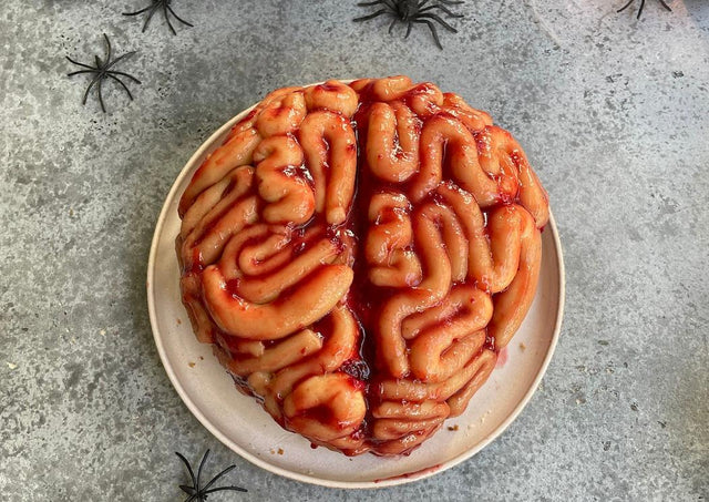 Halloween Gehirnkuchen