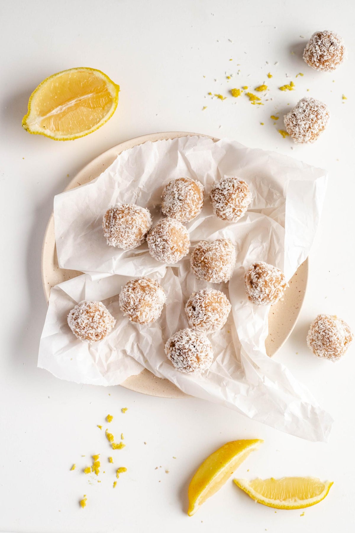 Zitronen Energy Balls