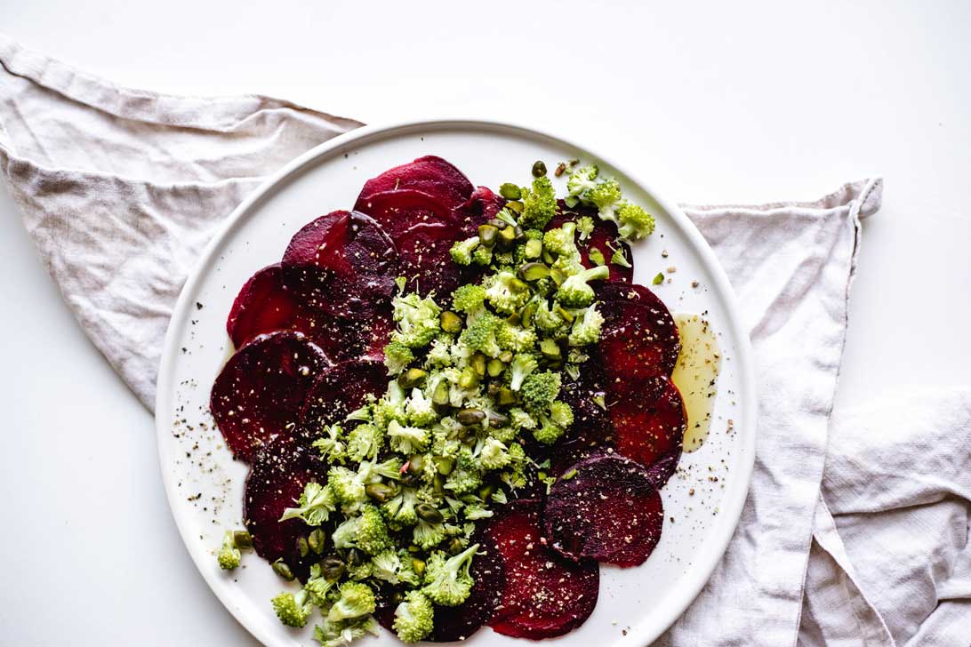 Rote Bete-Carpaccio