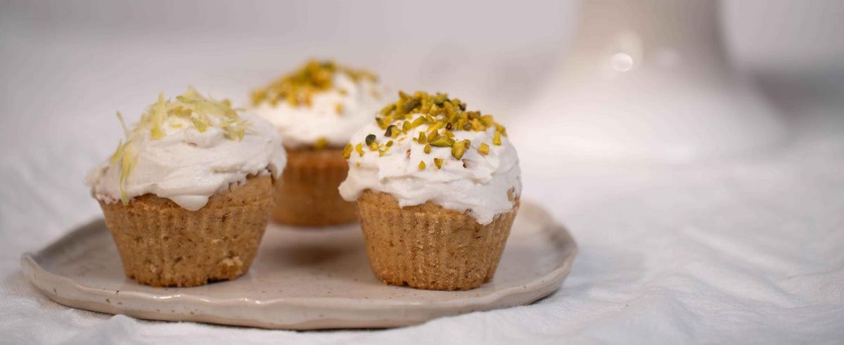 Pastinaken-Muffins mit Frosting