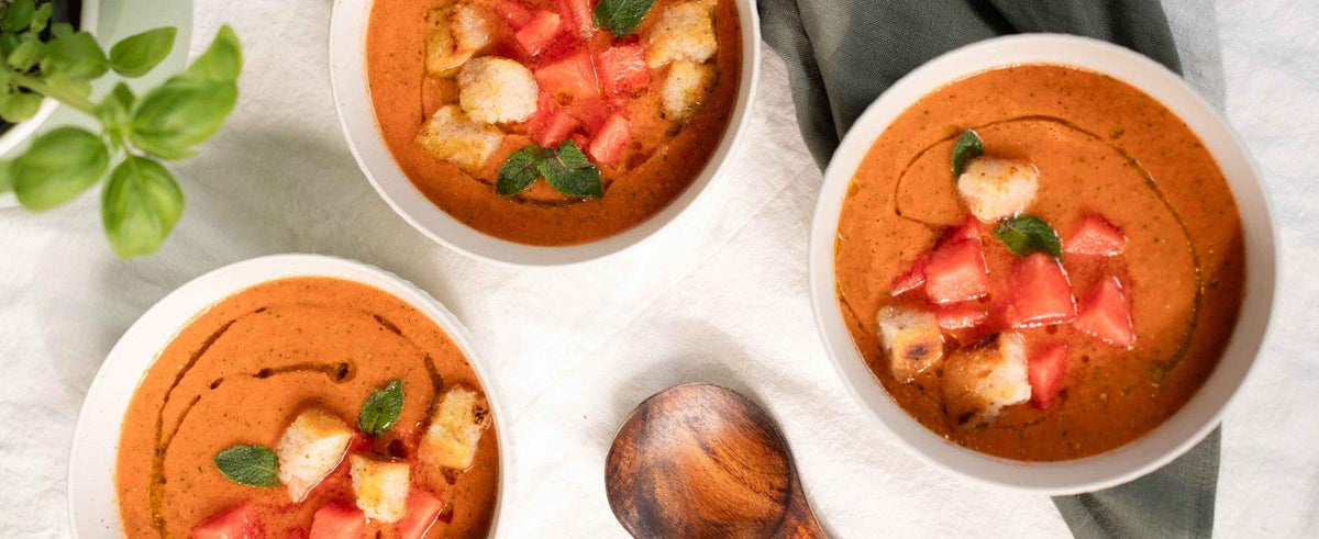 Wassermelonen Gazpacho
