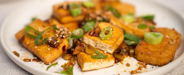 Geschmorter Tofu