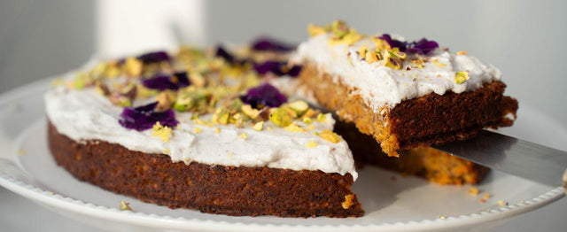 Karottenkuchen mit Kokos-Creme