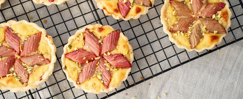 Rhabarber-Tartelettes