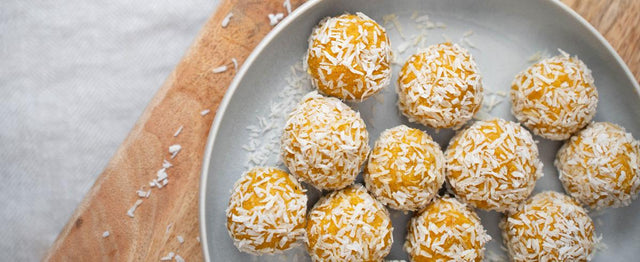 Mango-Kokos-Bällchen