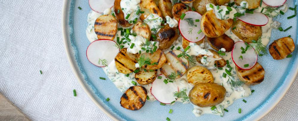 Crispy Potato Salad