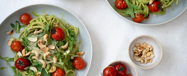 Grüne Pasta