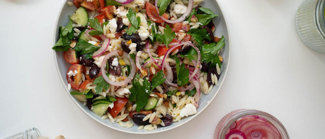Orzo-Nudelsalat