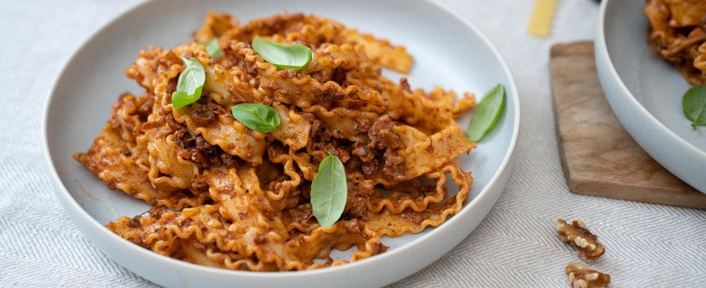 vegane Pasta al Ragù