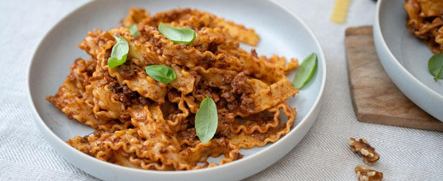 vegane Pasta al Ragù