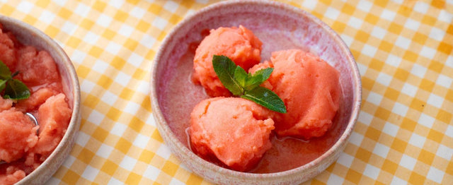 Wassermelone-Grapefruit-Sorbet