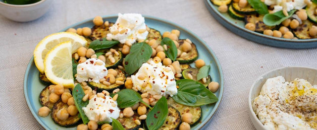 Zucchini-Zitronen-Salat