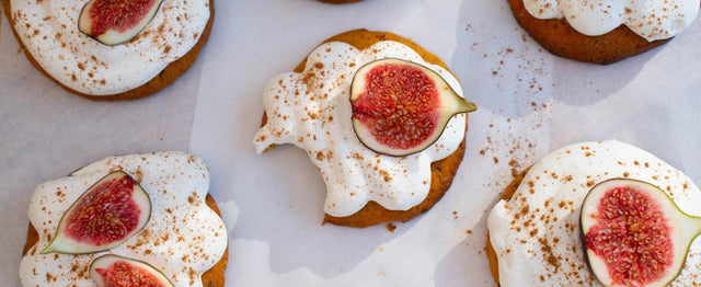 Kürbis Cookies mit Feigenfrosting