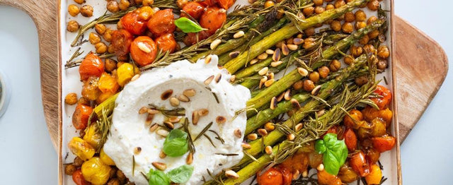 Mediterraner grüner Spargel