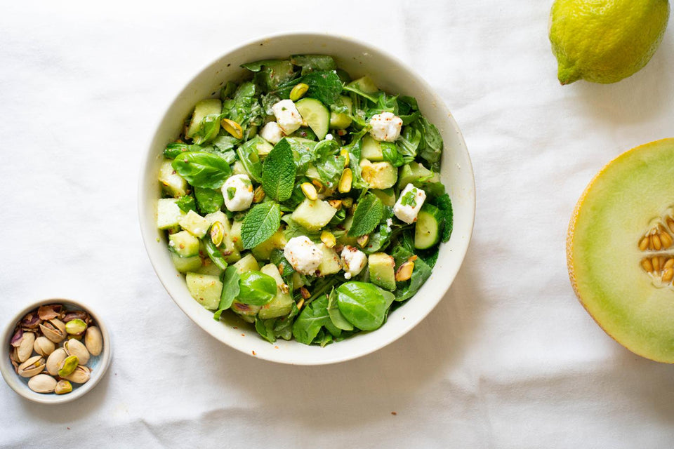 Melone-Gurken-Salat