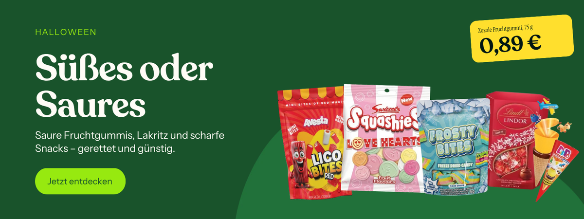 Halloween: Süßes oder Saures